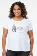 Load image into Gallery viewer, LAT - Curvy Collection Women's Fine Jersey Tee 2024