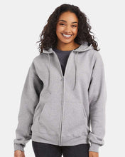 Load image into Gallery viewer, Unisex Ultimate Cotton® Full-Zip Hooded Sweatshirt - Reverse Print 2026
