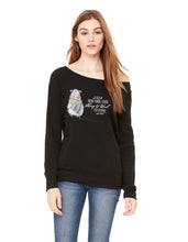 Load image into Gallery viewer, Ladies Sponge Fleece 7oz Wide Neck Sweatshirt 2024
