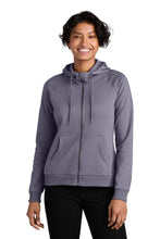 Load image into Gallery viewer, Allmade Women's Organic CVC Fleece Full-Zip Hoodie Reverse Print 2026
