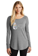 Load image into Gallery viewer, Women’s Perfect Tri® Long Sleeve Tunic, 4.5oz 2024
