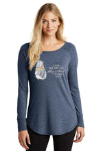 Load image into Gallery viewer, Women’s Perfect Tri® Long Sleeve Tunic, 4.5oz 2024
