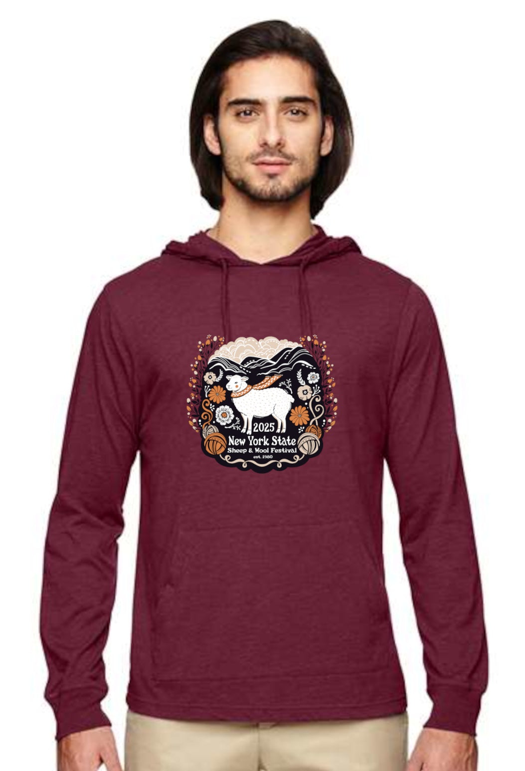 Unisex EcoJersey '25 LS Hoodie 4.25oz