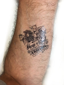 Temp Tattoo CrittersTimeless 2021 1.94x2