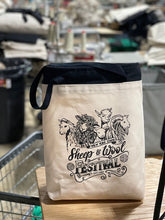 Load image into Gallery viewer, Tote Bag 2021 ZipperTop Med Groc, 2 Outside Pockets, Inside hanging pockets PS
