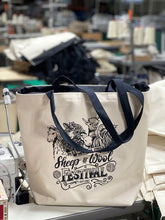 Load image into Gallery viewer, Tote Bag 2021 ZipperTop Med Groc, 2 Outside Pockets, Inside hanging pockets PS
