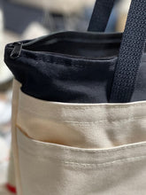 Load image into Gallery viewer, Tote Bag 2021 ZipperTop Med Groc, 2 Outside Pockets, Inside hanging pockets PS
