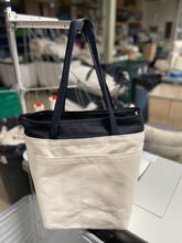 Load image into Gallery viewer, Tote Bag 2021 ZipperTop Med Groc, 2 Outside Pockets, Inside hanging pockets PS
